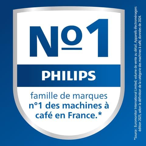 Philips Expresso broyeur Série 5400 (EP5547/90) – 12 Spécialités de Café,Carafe LatteGo facile à nettoyer,Ecran intuitif,4 Profils Utilisateur,Machine à café à grain Noir Chrome